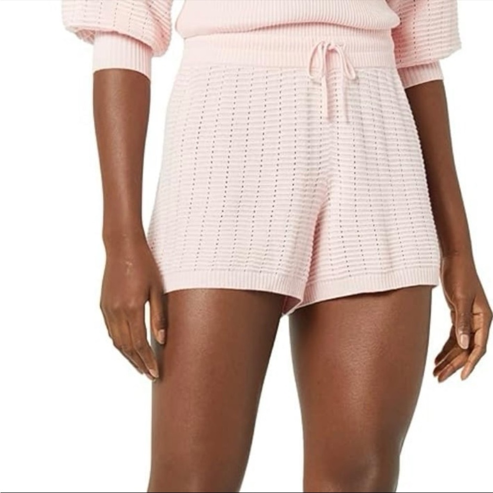 Eleven by Venus Williams Pink Knit Shorts Size Large NWT